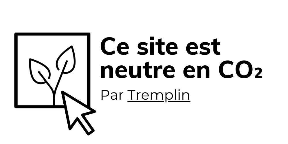 Logo site internet neutre en CO2